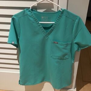 Figs Women's Top in Surgical Green